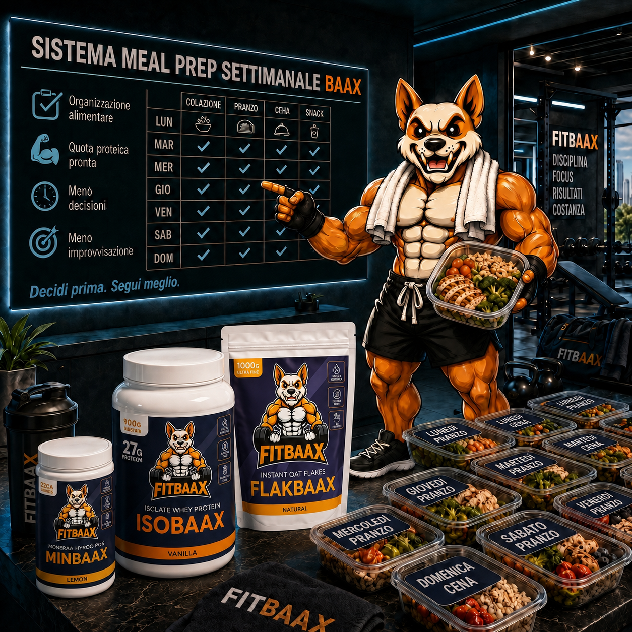 <p>Meal prep settimanale: come organizzare i pasti della settimana e smettere di improvvisare</p>
